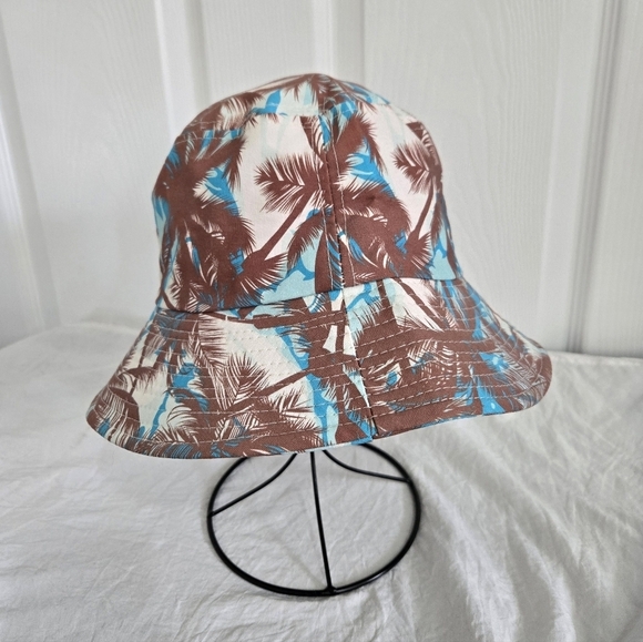 Bucket Hat Men's Boys Tropical Island Adjustable One Size Outdoors Unisex - Picture 2 of 6
